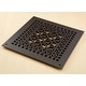 preview thumbnail 4 of 3, Reggio Registers Scroll Series 12" x 12" Grille with Mounting Holes Oil Rubbed Bronze Aluminum