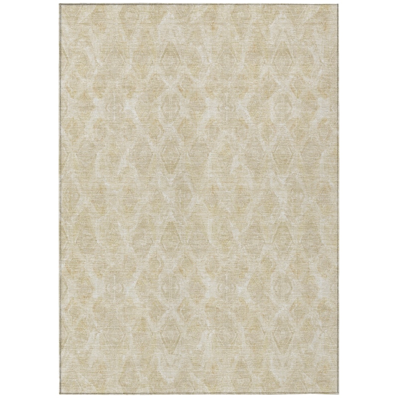 Machine Washable Indoor/ Outdoor Chantille Modern Boho Rug