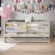preview thumbnail 1 of 25, Modern Twin Size Low Loft Bed With Full Safety Fence,Climbing Ladder,Storage Drawers and Trundle Grey