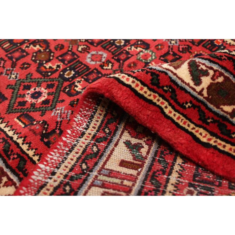 ECARPETGALLERY Hand-knotted Andelz Red Wool Rug - 2'6 x 10'0