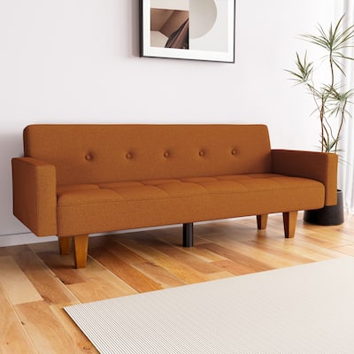 Modern Sofa Bed Split Adjustable Backrest Loveseat Sofabed