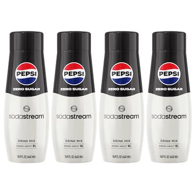 SodaStream® Pepsi® Zero Sugar Drink Mix 4-Pack