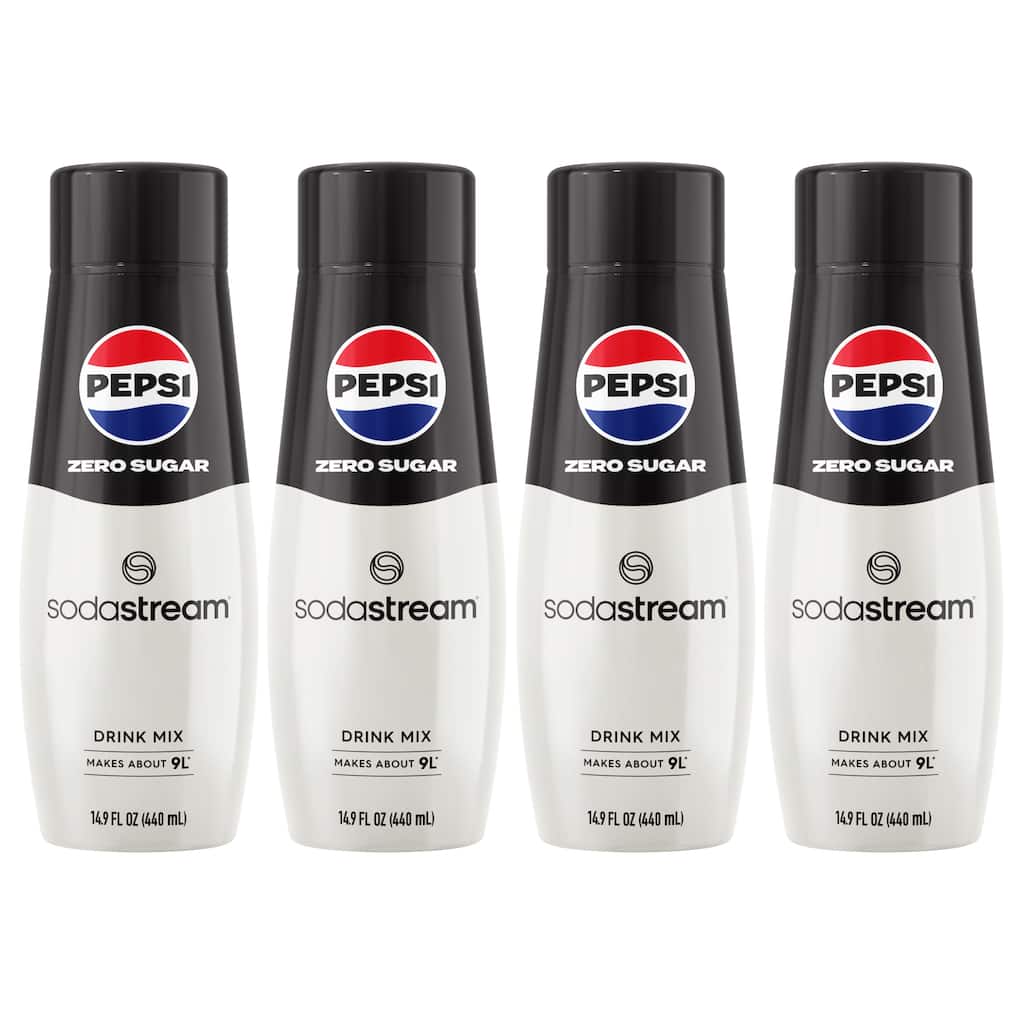 SodaStream® Pepsi® Zero Sugar Drink Mix 4-Pack