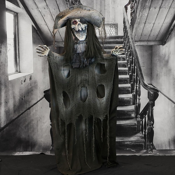 Haunted Hill Farm Captain Dreadful the Animatronic Shaking Pirate
