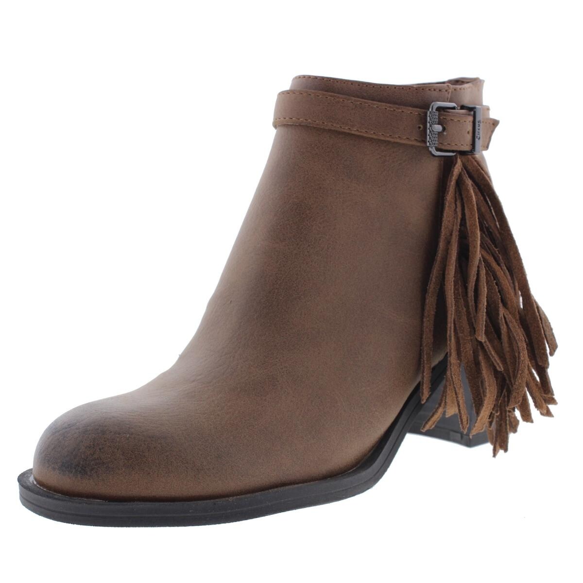 sam edelman fringe ankle boots