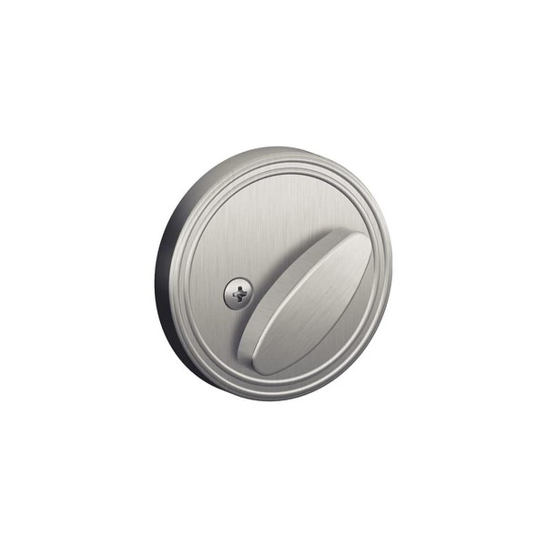 Schlage JD81 One Sided Deadbolt with Exterior Plate from the JD-Series (Formerly Dexter)