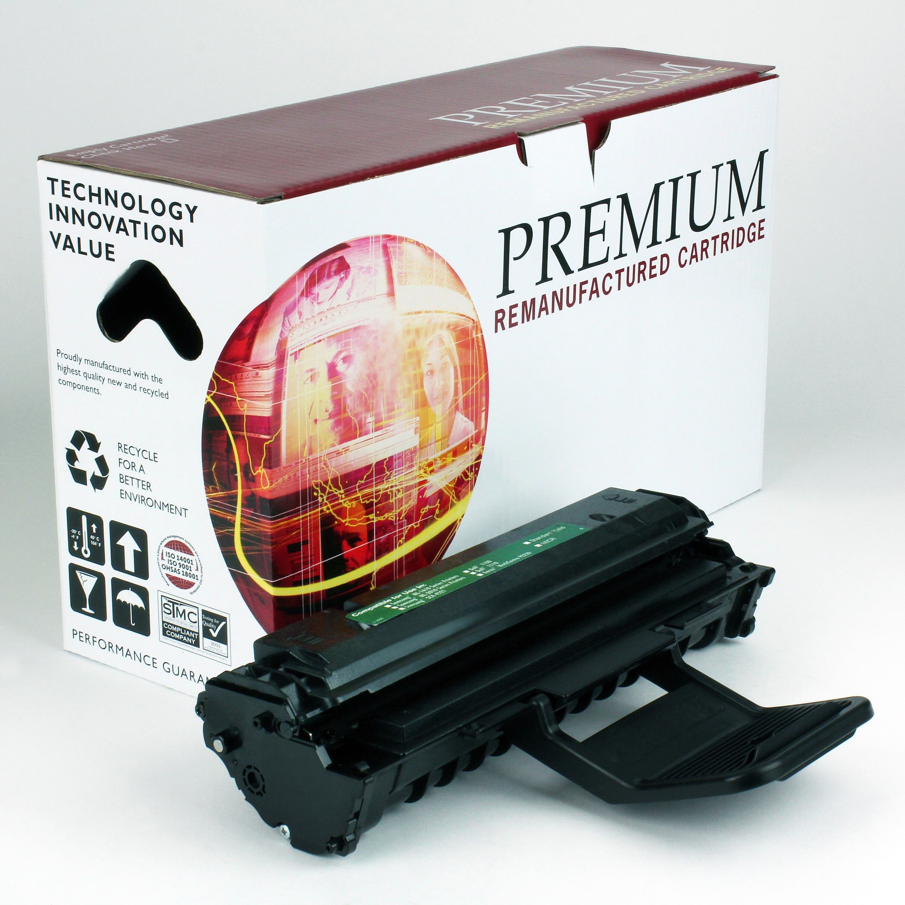 Re Premium Brand replacement for Dell 1100 Toner 1110 Extended Yield (3,000 Yield)