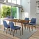 Option Blue & Walnut