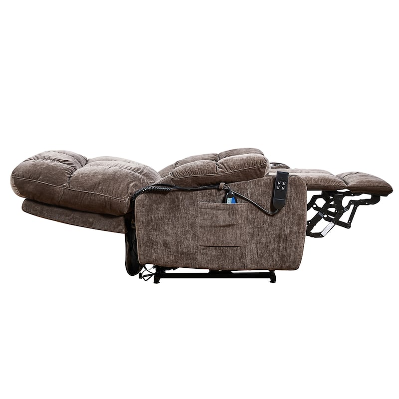 GDFStudio - Liyasi Dual OKIN Motor Power Lift Recliner with Infinite Positioning