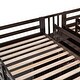 preview thumbnail 7 of 23, Double Loft Beds with Wardrobes and Staircase，Twin Size