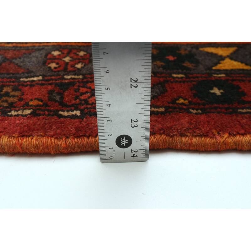 ECARPETGALLERY Hand-knotted Konya Anatolian Red Wool Rug - 4'1 x 8'2