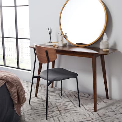 SAFAVIEH Sasharose Makeup Vanity Desk Table - 46" W x 18" L x 30" H