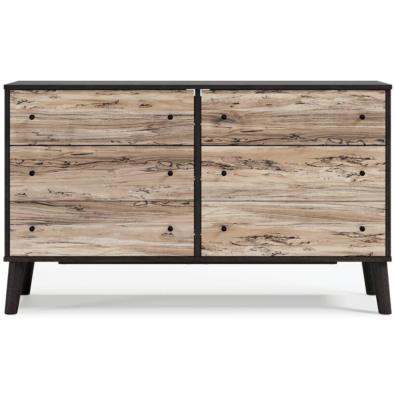 Signature Design by Ashley Piperton Woodgrain 6-drawer Dresser