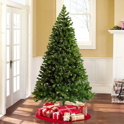 6FT Artificial Christmas Tree for Home, Party Decoration w/ Lights