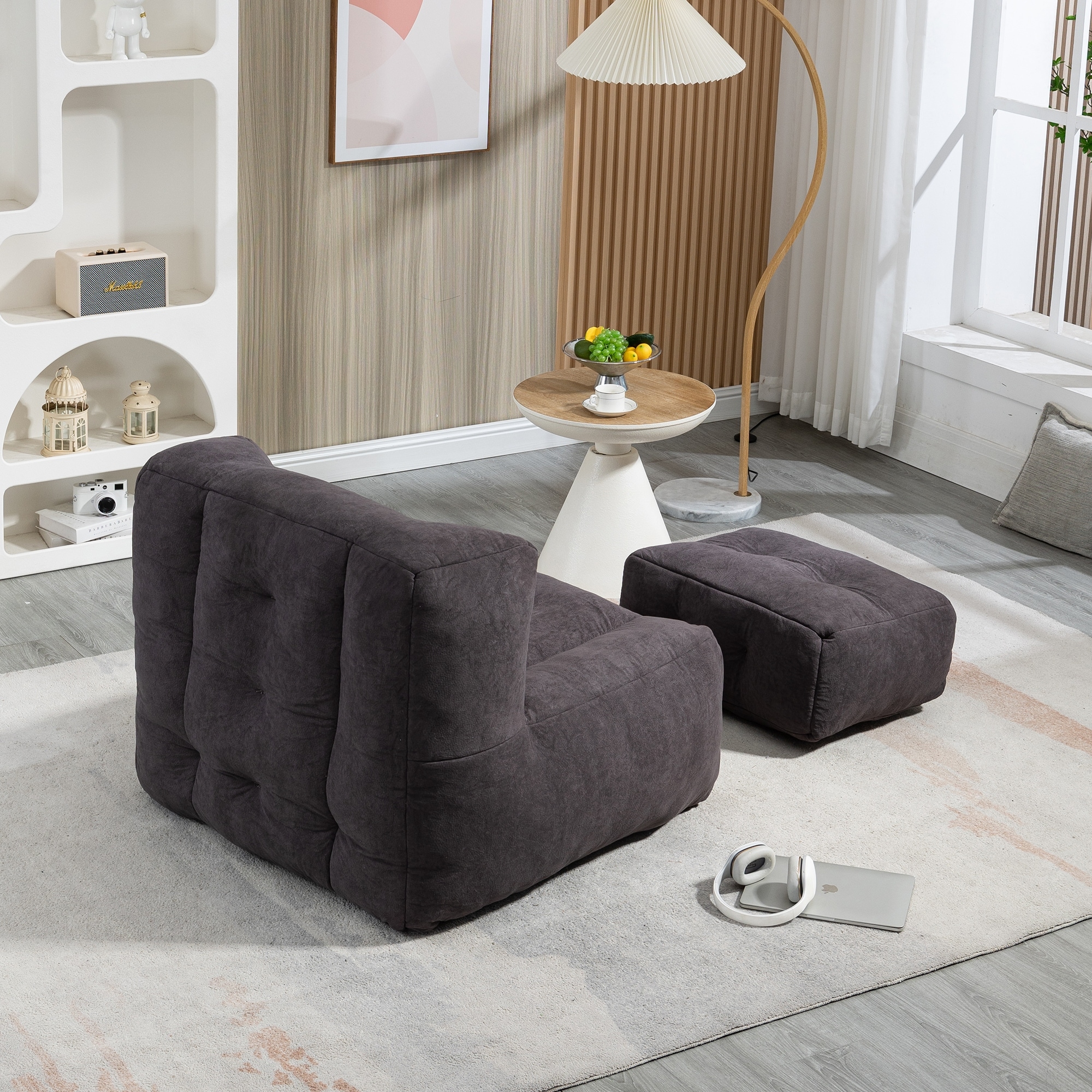 Fluffy best sale sofa chair