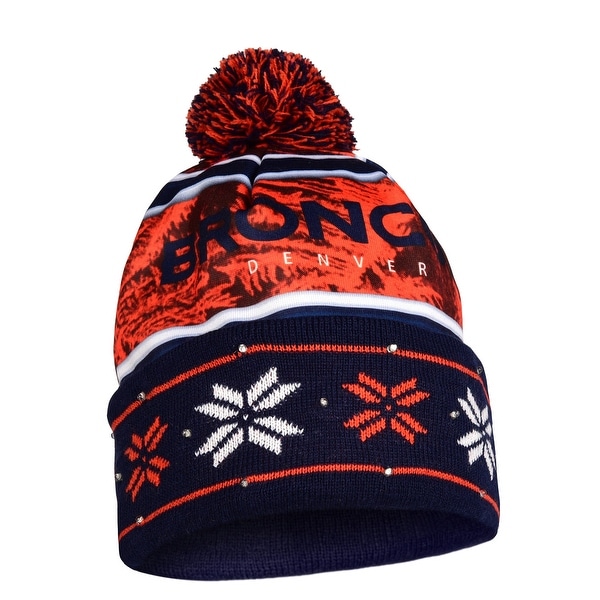 denver broncos winter hat