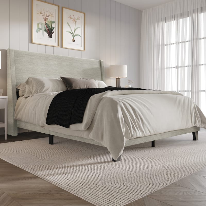 Clayfell Sidney Upholstered Panel Bed