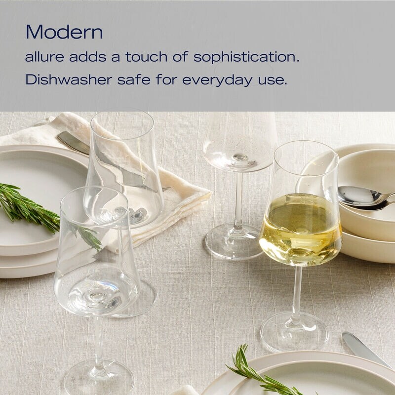 Mikasa Set of 4 Aline White Wine Glasses, 16 Oz - On Sale - Bed Bath &  Beyond - 35455946