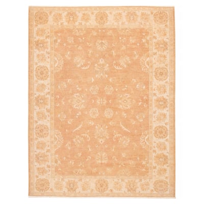 ECARPETGALLERY Hand-knotted Chobi Finest Copper Wool Rug - 8'10 x 11'4