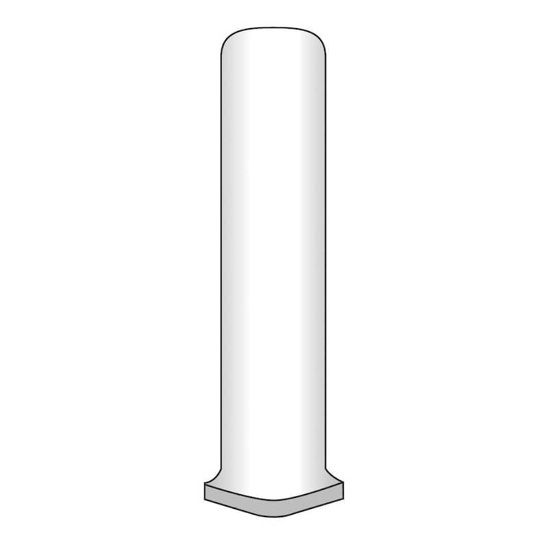Emser Tile Eurasia - 1" x 6" Cove Base Corner Floor and Wall Tile -