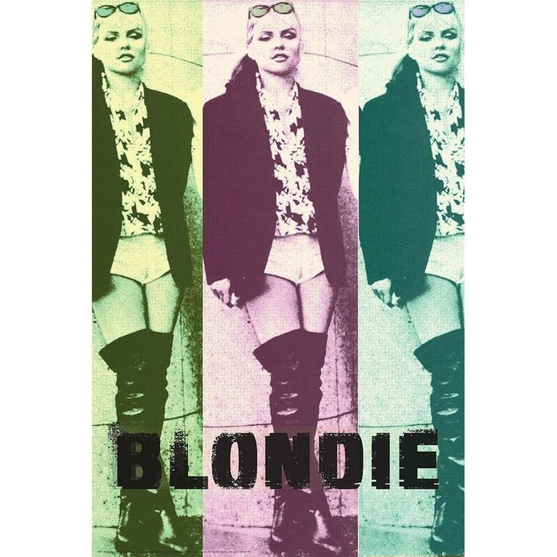 Blondie Boots Art Poster - 24 x 36 Inch