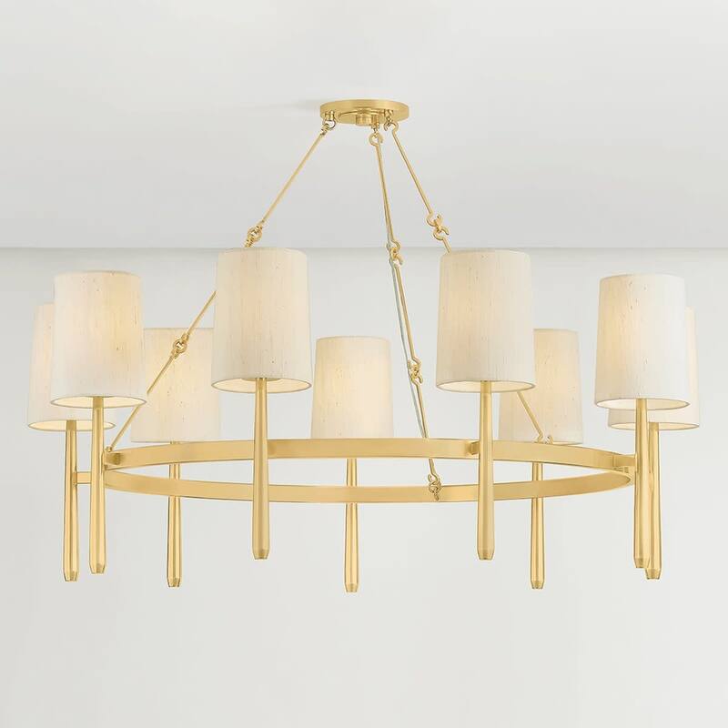 Hudson Valley Lighting 1779 Bridgeton 9 Light 46" Wide Chandelier with