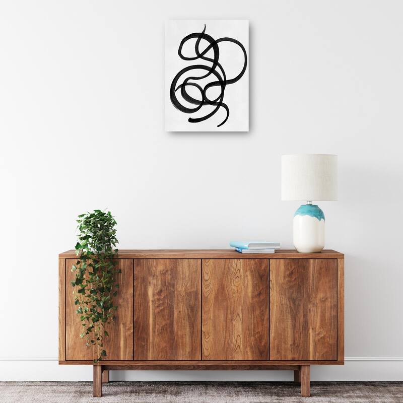 Scribbles III By Studio Arts Canvas Art Print