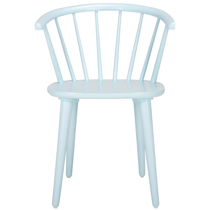 SAFAVIEH Home Blanchard 18-inch Curved Spindle Side Chair [SET of 2] - 21"W x 21"D x 30"H