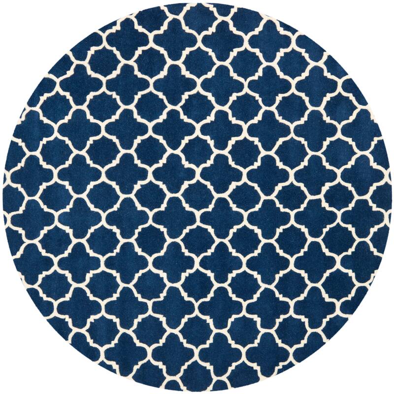 SAFAVIEH, Handmade Chatham Caisa Modern Moroccan Wool Rug