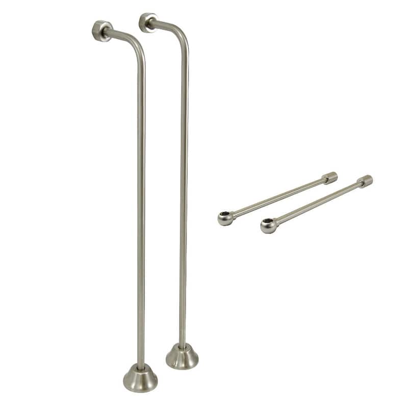 Kingston Brass CCK46 Vintage 22-9/16" Metal Water Supply Line - Brushed Nickel