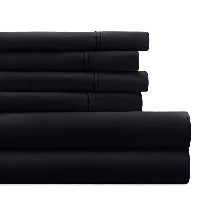 Becky Cameron Double Brushed Deep Pocket 6 Piece Sheet Set
