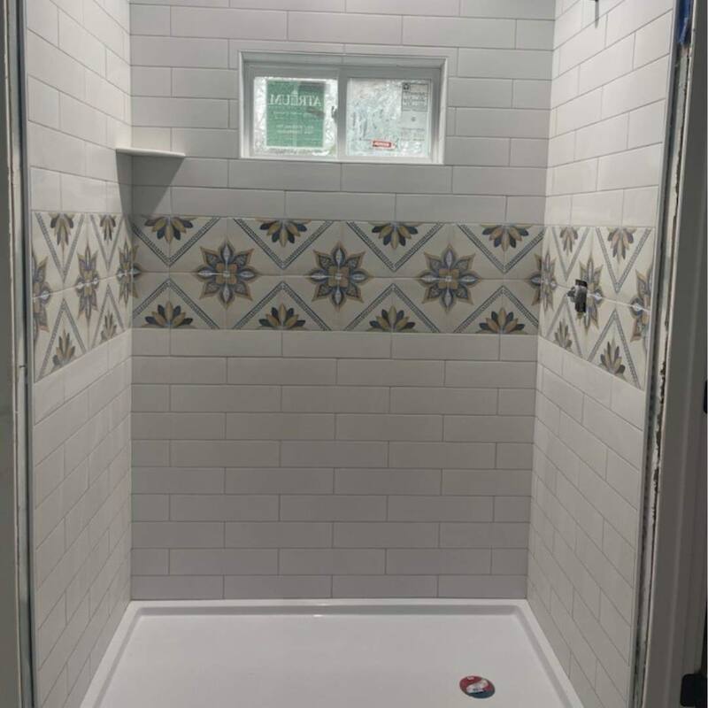 The Tile Life Monastery 8x8 Sorrento Porcelain Floor & Wall Tile