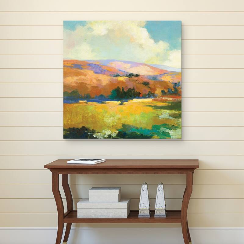 Daybreak Valley II by Julia Puriton Canvas Art Print