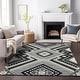 preview thumbnail 41 of 127, Machine Washable Indoor/ Outdoor Global Boho Chantille Rug
