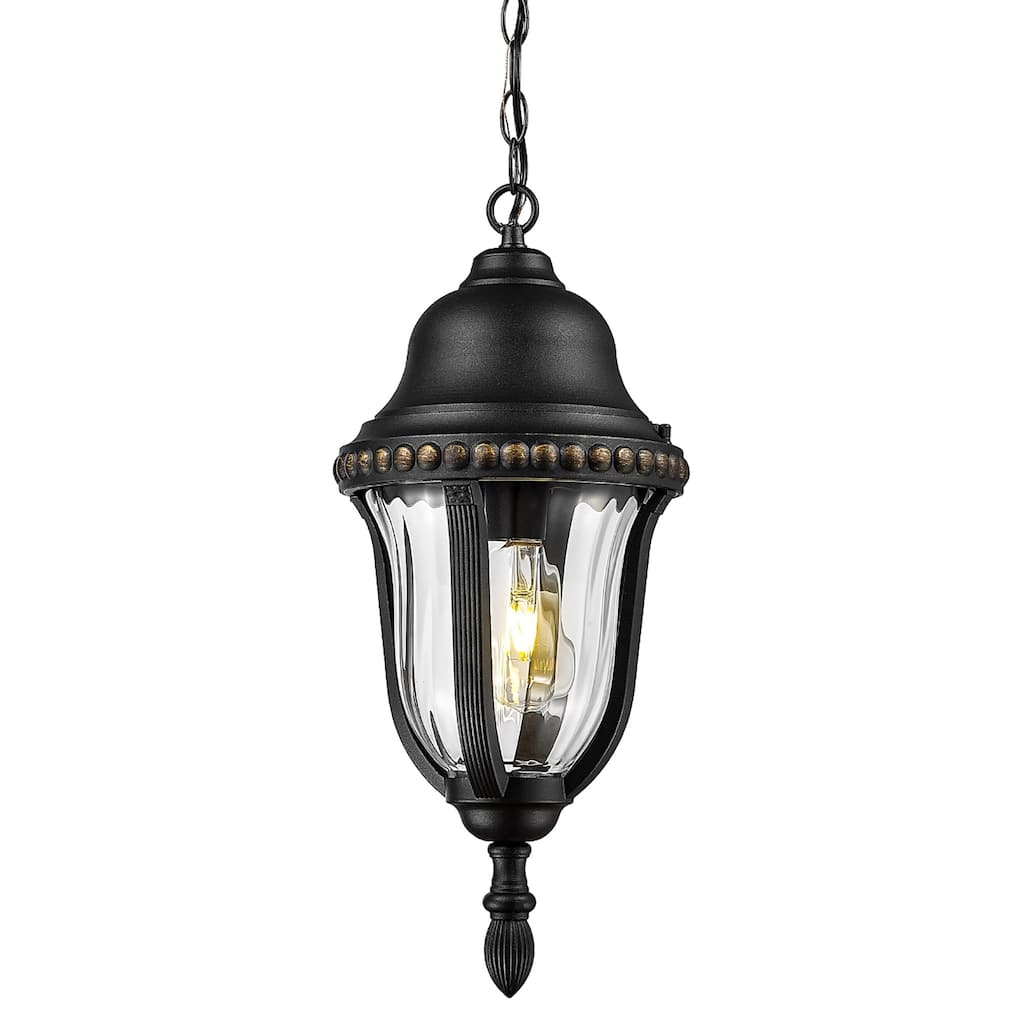21" Outdoor Pendant Light, Ceiling Light