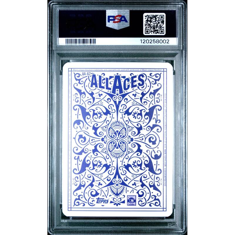 Greg Maddux 2023 Topps All Aces Baseball Card #AA62 Graded PSA 9 Cert # 120258002 - 8' x 11'