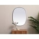 preview thumbnail 9 of 9, Elegant Lighting MR2B3040 Brynn 30" W x 40" H Modern Oval Bathroom