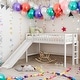 preview thumbnail 15 of 24, Modern Twin Size Low Loft Bed With Ladder And Smooth Slide,A Better Sleeping Environment for Bedroom