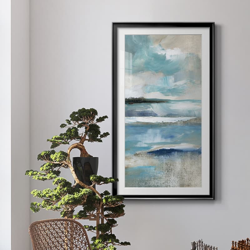 Distant Drama I Premium Framed Print - Ready to Hang
