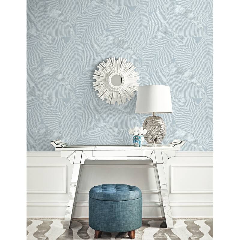 Seabrook Designs Beach House Summer Magnolia Unpasted Wallpaper