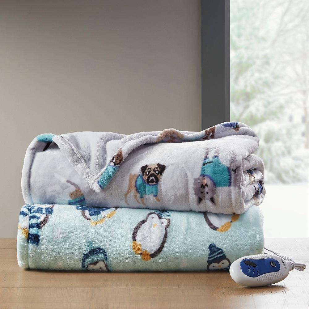 Beautyrest Microplush Heated Blanket with Wifi Technology - On Sale - Bed  Bath & Beyond - 38950005