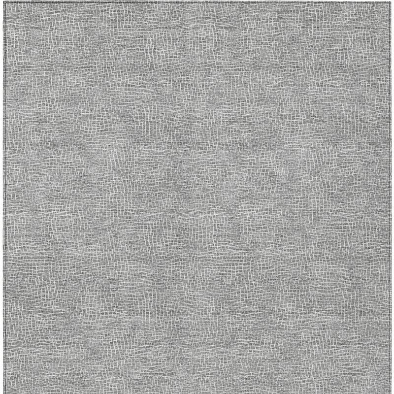 HomeRoots Geometric Transitional Rectangle Outdoor Rug