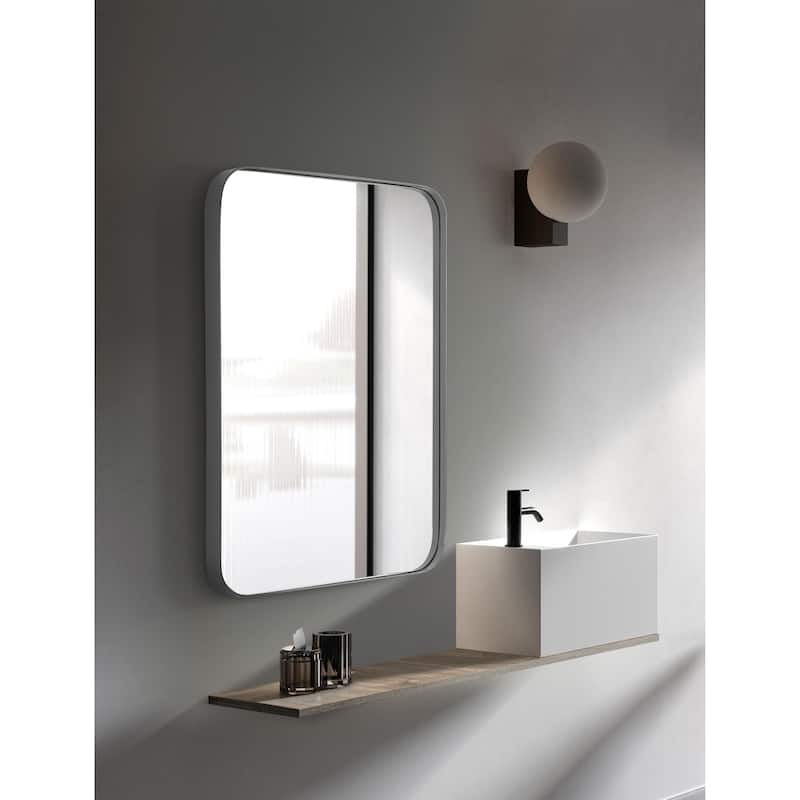 SUMMER STAR Gray Wall Mirror - 22x30