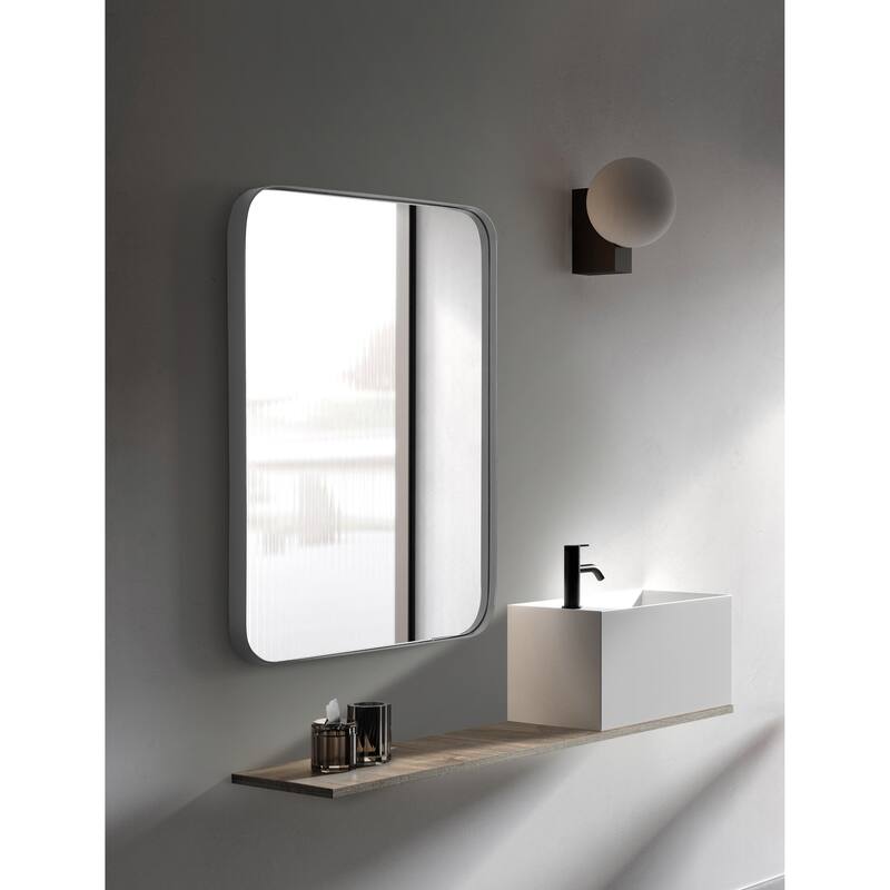 SUMMER STAR Gray Large Wall Mirror - 24x36