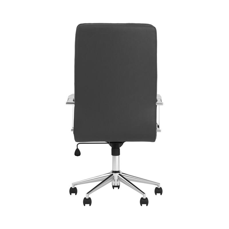 Amos Upholstered Office Chair with Casters
