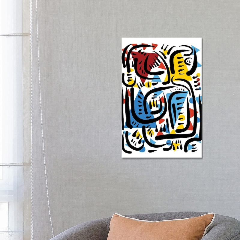 iCanvas "African Magic Energy Of Life" by Emmanuel Signorino Canvas Print - 26x18x1.5