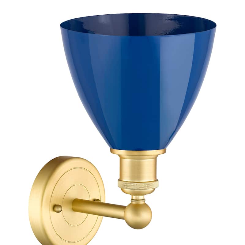 Innovations Lighting 616-1W-12-8 Plymouth Sconce Plymouth Dome 12"