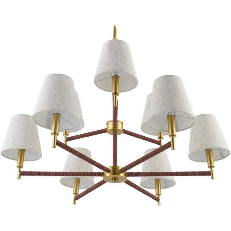 Livabliss Majen Modern Chandelier - 32"L x 32"W x 26"H
