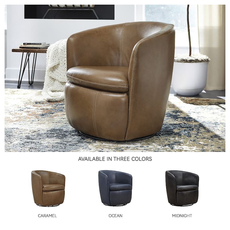 Signature Design by Ashley Kierreys Swivel Chair - 31.75"W x 28"D x 31.5"H