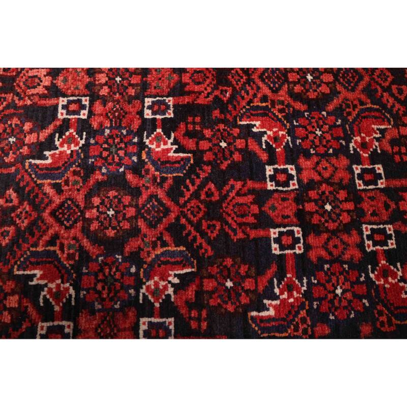 ECARPETGALLERY Hand-knotted Andelz Red Wool Rug - 2'8 x 12'6
